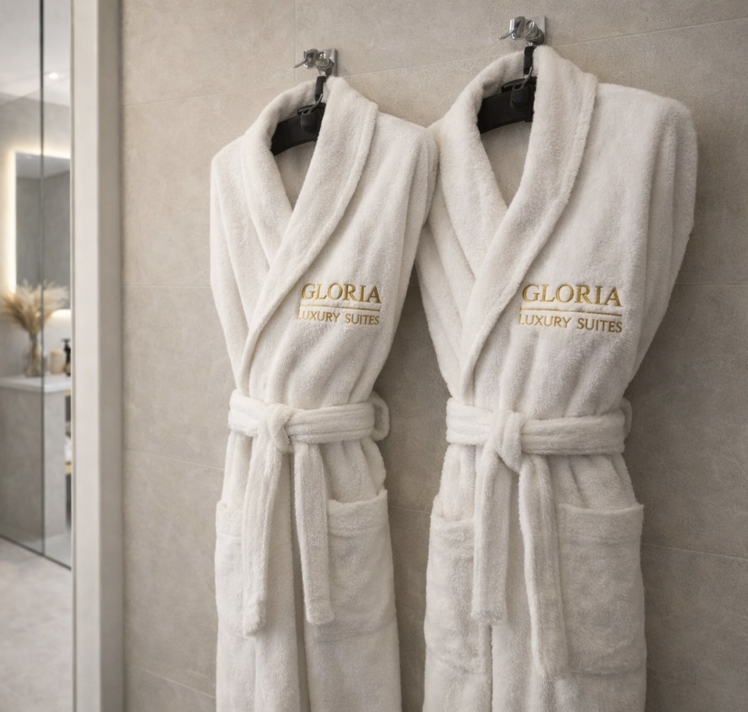 Gloria Luxury Suites Bathrobes