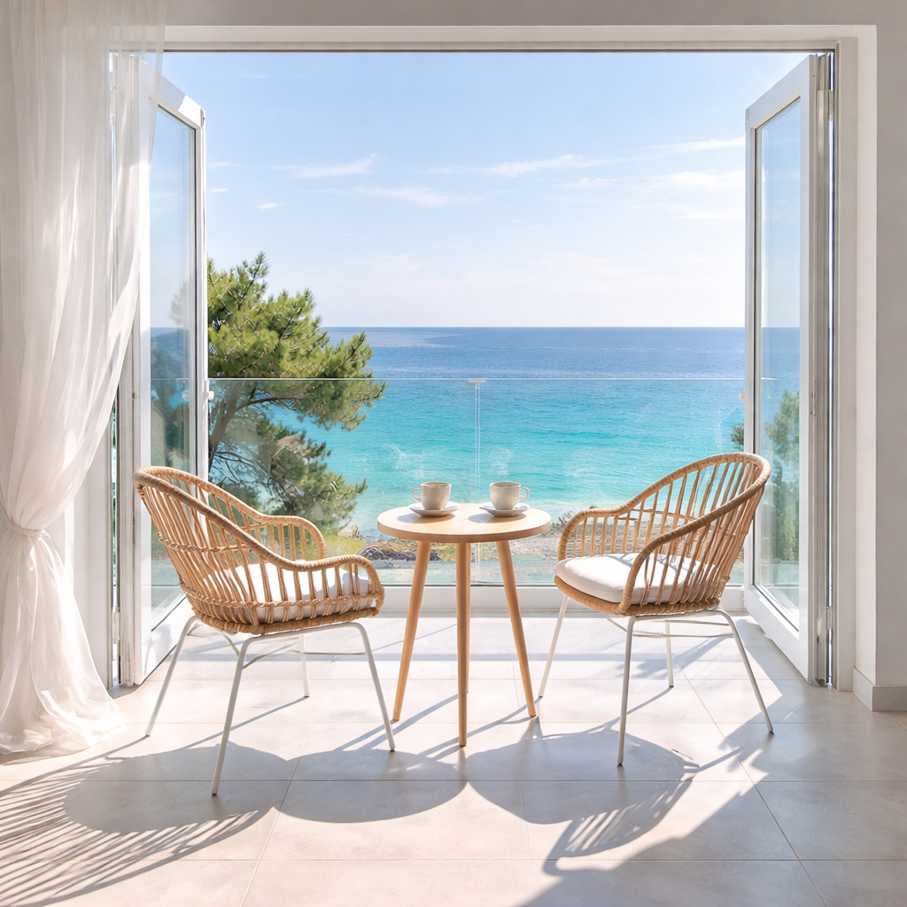 Superior Afytos Stone Front interior